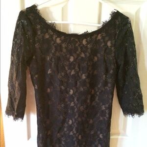 Lush black lace dress. Size‎ XS.